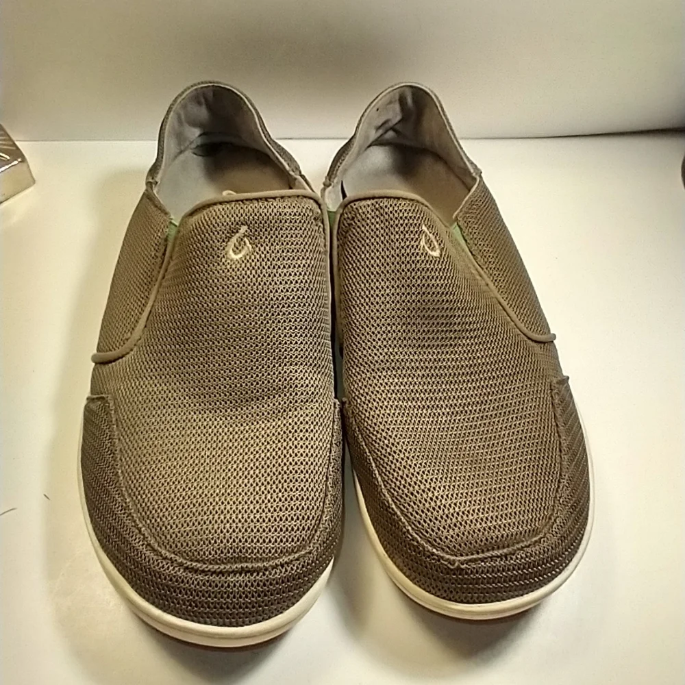 Olukai Nohea Mesh Slip On Loafer Shoes Men's sz 9.5.